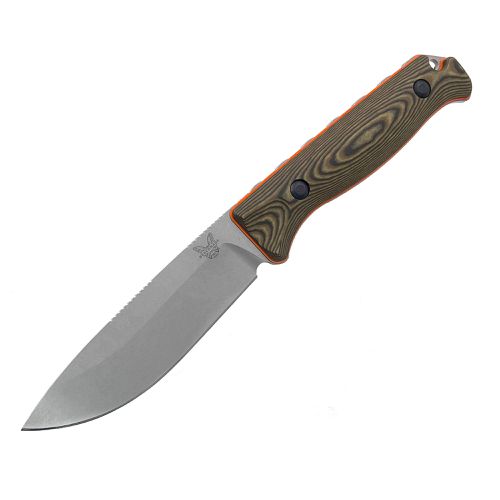 Skinner Knife - Saddle Mountain Richlite/Orange Handle / 15002-1 - Benchmade - Modalova