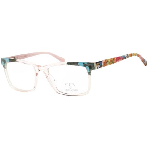 Unisex Eyeglasses - Clear Demo Lens Square Frame / CCS108 06-09 - Ccs By Coco Song - Modalova