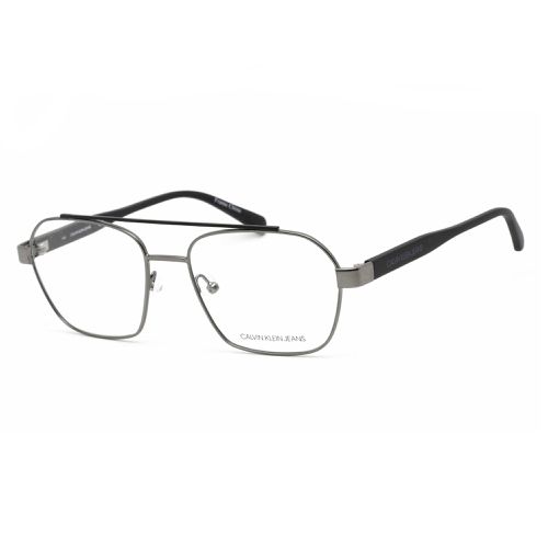 Men's Eyeglasses - Gunmetal/Black Aviator Metal / CKJ19301 008 - Calvin Klein Jeans - Modalova