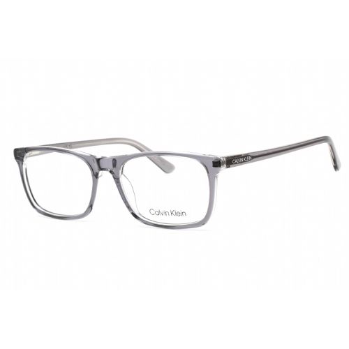 Men's Eyeglasses - Full Rim Crystal Smoke Plastic Frame / CK20503 076 - Calvin Klein - Modalova