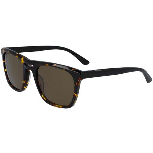 Men's Sunglasses - Shiny Amber Tort Frame / CK20542S 239 - Calvin Klein - Modalova