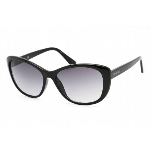 Women's Sunglasses - Black Plastic Cat Eye Shape / CK19560S 001 - Calvin Klein Retail - Modalova