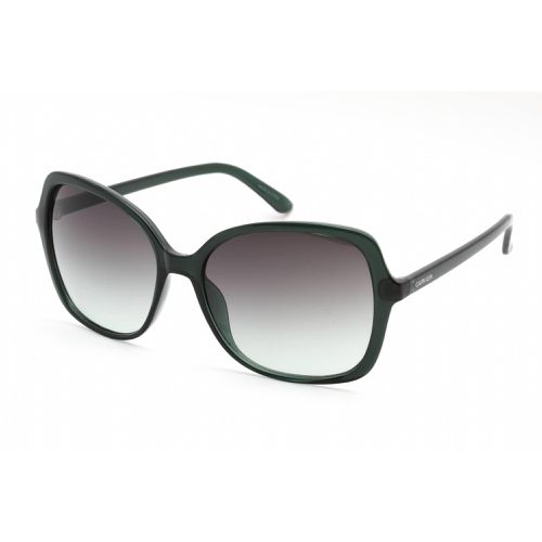 Women's Sunglasses - Milky Emerald Plastic Frame / CK19561S 360 - Calvin Klein Retail - Modalova