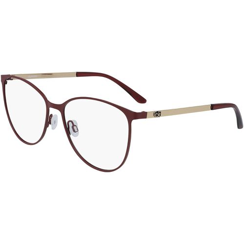 Women's Eyeglasses - Matt Burgundy Oval Frame / CK20130 605 - Calvin Klein - Modalova