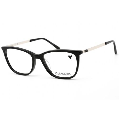 Women's Eyeglasses - Black Plastic Cat Eye Frame Demo Lens / CK21701 001 - Calvin Klein - Modalova