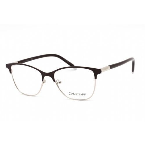 Women's Eyeglasses - Bordeaux Metal Cat Eye Shape Frame / CK5464 604 - Calvin Klein - Modalova