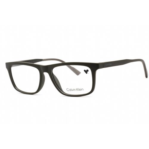 Women's Eyeglasses - Full Rim Olive Plastic Rectangular / CK22547 320 - Calvin Klein - Modalova