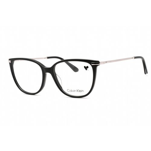 Women's Eyeglasses - Full Rim Black Plastic Rectangular / CK22500 001 - Calvin Klein - Modalova