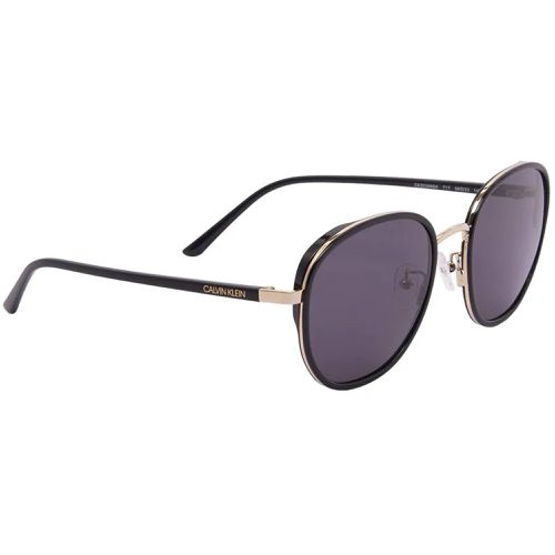 Unisex Sunglasses - Gold Frame Grey Lens / CK20306SK 717 - Calvin Klein - Modalova