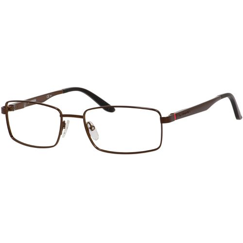Men's Eyeglasses - Clear Lens Semi Matte Bronze Metal Frame / Ca 8812 0J7D 00 - Carrera - Modalova