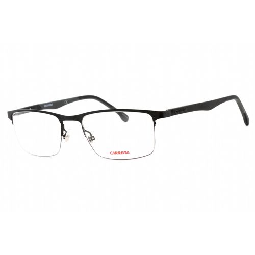 Men's Eyeglasses - Half Rim Black Rectangular Frame / 8843 0807 00 - Carrera - Modalova