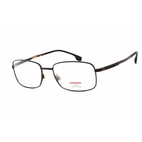 Men's Eyeglasses - Matte Bronze Metal Rectangular Frame / 8848 0VZH 00 - Carrera - Modalova