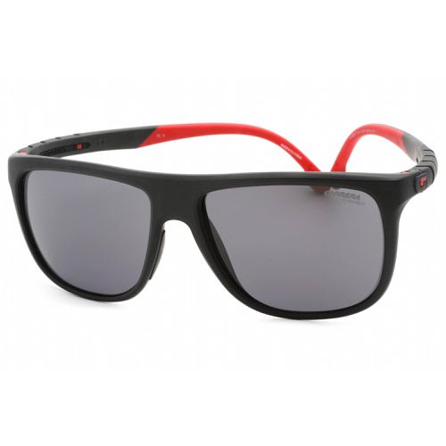 Men's Sunglasses - Matte Black Plastic Square Frame / HYPERFIT 17/S 0003 IR - Carrera - Modalova