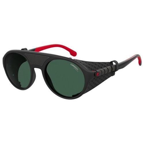 Unisex Sunglasses - Matte Black Plastic Frame Green Lenses / HYPERFT19S 0003 - Carrera - Modalova