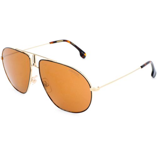 Unisex Sunglasses - Black Gold Copper Metal Frame Blue Sp Lens / 1028/GS 26S - Carrera - Modalova