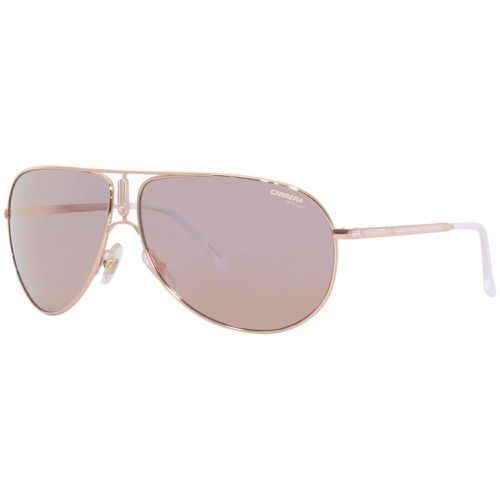 Unisex Sunglasses - Gold Copper and White Metal Pilot Frame / GIPSY65 0DDB 0J - Carrera - Modalova