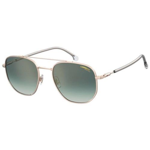Unisex Sunglasses - Gold Tone and Copper Pilot Full-Rim Frame / 236/S 0DDB - Carrera - Modalova