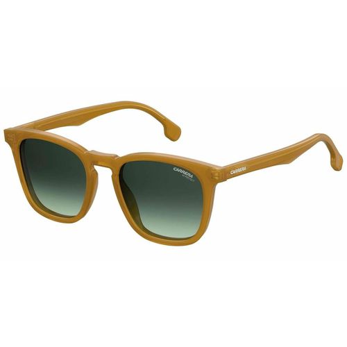 Unisex Sunglasses - Grey Green Lens Plastic Frame / 143-S-040G-9K-51-20-145 - Carrera - Modalova