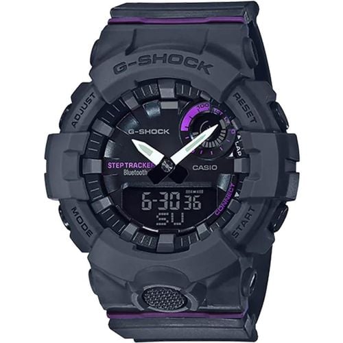 Women's Bluetooth Watch - G-Shock Analog-Digital Dial Grey Strap / GMAB800-8A - Casio - Modalova