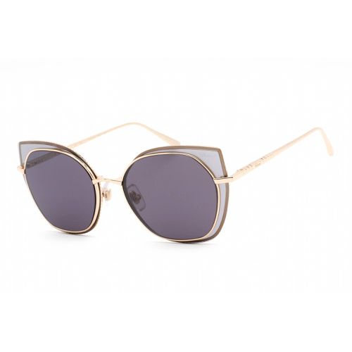 Men's Sunglasses - Full Rim Polished Rose Gold Metal Cat Eye / SCHF74M 300Y - Chopard - Modalova