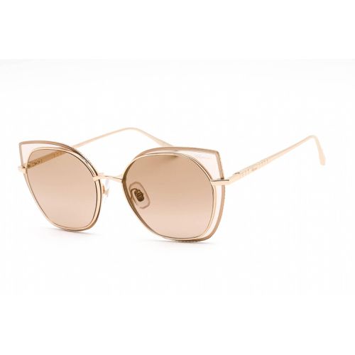 Men's Sunglasses - Full Rim Polished Rose Gold Cat Eye Shape / SCHF74M 300G - Chopard - Modalova