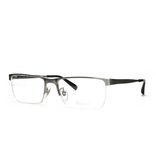 Women's Eyeglasses - Matte Silver Frame Demo Lens / VCHA98M-0Q39-57-18-140 - Chopard - Modalova