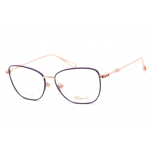 Women's Eyeglasses - Shiny Copper Gold Metal Cat Eye Frame / VCHD52S 08MZ - Chopard - Modalova