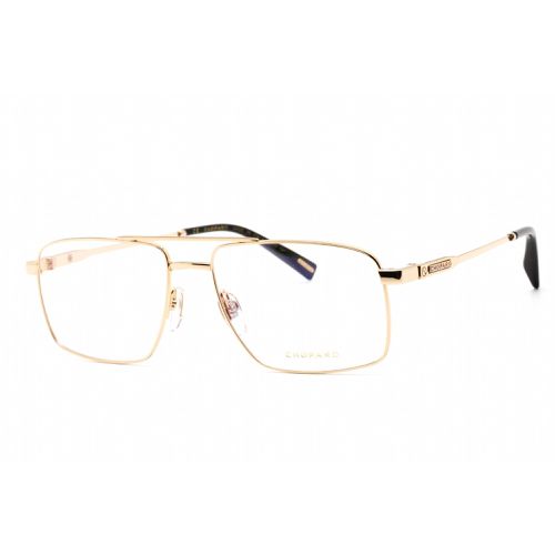 Women's Eyeglasses - Shiny Rose Gold Metal Rectangular Frame / VCHF56 0300 - Chopard - Modalova