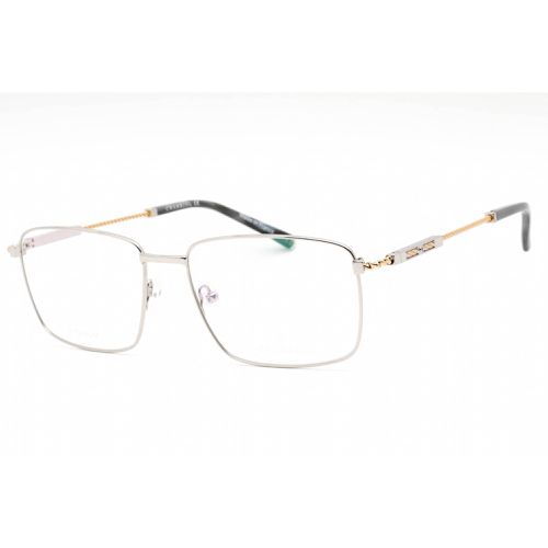 Men's Eyeglasses - Full Rim Shiny Argent/Gold Titanium Frame / PC75101 C02 - Charriol - Modalova