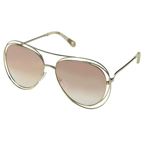 Women's Sunglasses - Revo Rose and Peach Lens / 134S-794-61-15-135 - Chloe - Modalova