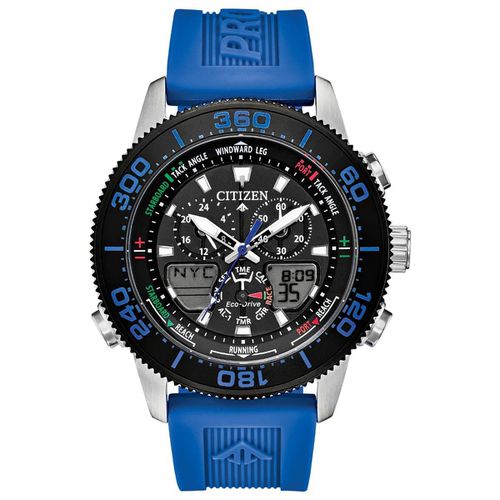 Men's Ana-Digi Watch - Promaster Sailhawk Blue Rubber Strap / JR4068-01E - Citizen - Modalova