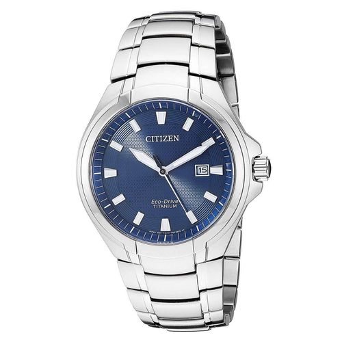 Men's Bracelet Watch - Paradigm Dark Blue Dial Titanium / BM7431-51L - Citizen - Modalova