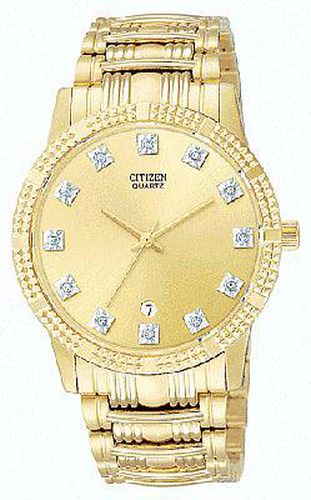 Men's Quartz Gold Diamond Watch BK2452-51T - Citizen - Modalova
