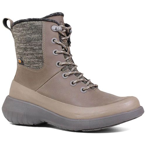 Women's Boots - Freedom Lace Waterproof Leather, Taupe - Size 7 / 72412-260-070 - Bogs - Modalova