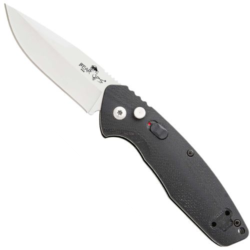 Knife - Auto Bold Action X Black Sandvik Blade, 4 1/8 inch / BSAC-1000-B4-P - Bear & Son - Modalova