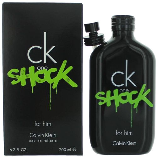 Men's Eau De Toilette Spray - One Shock Captivating Scent, 6.7 oz - Calvin Klein - Modalova