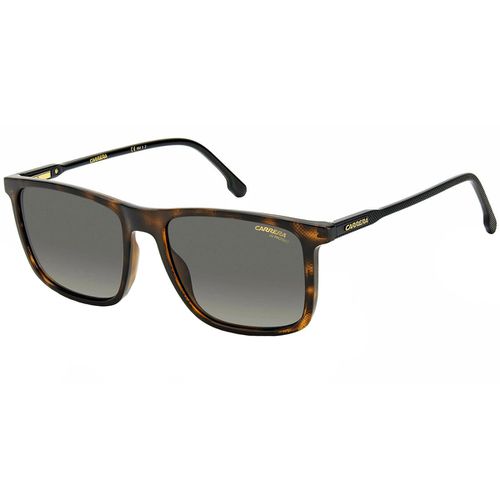 Unisex Sunglasses - Grey Gradient Lens Rectangular Frame / 231-S-0AB8-WJ - Carrera - Modalova