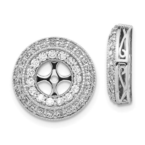 K White Gold Fancy Diamond Earring Jackets - Jewelry - Modalova