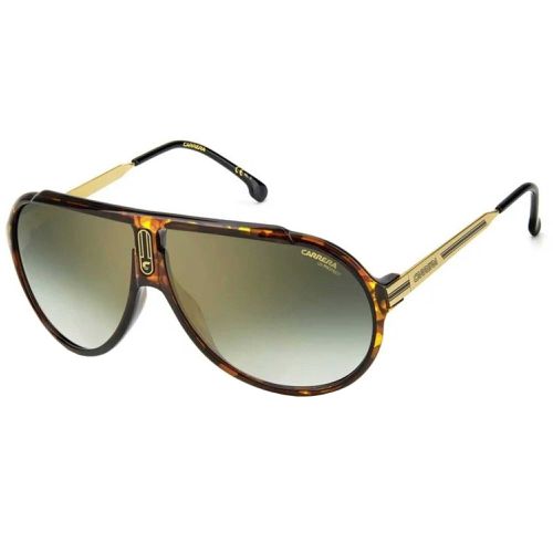 Unisex Sunglasses - Havana Frame Green Gradient Lenses / ENDURANCE65/N 0086 - Carrera - Modalova