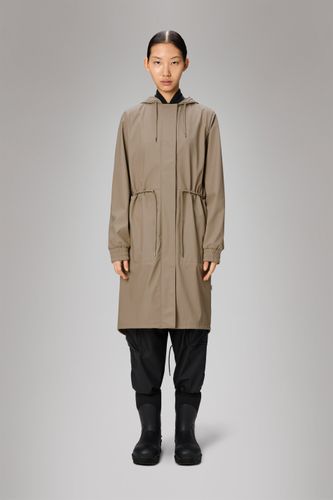 Rains String W Parka - Beige - Rains - Modalova