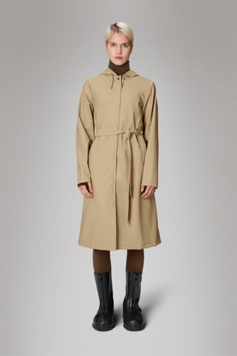 Rains A-Line Longer W Jacket - Sand - Rains - Modalova