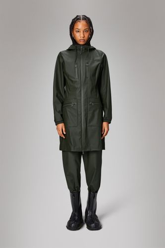 Rains Cargo Curve Jacket - Green - Rains - Modalova