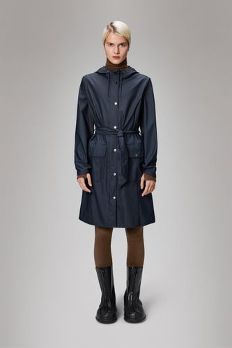 Rains Curve W Jacket - Navy - Rains - Modalova