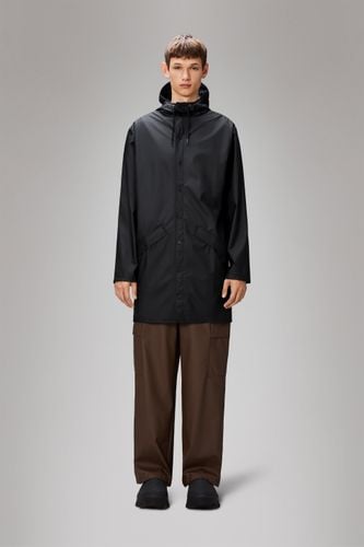 Rains Long Jacket - Black - Rains - Modalova