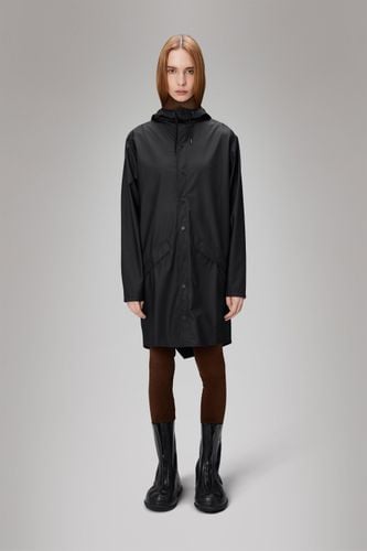 Rains Long Jacket - Black - Rains - Modalova