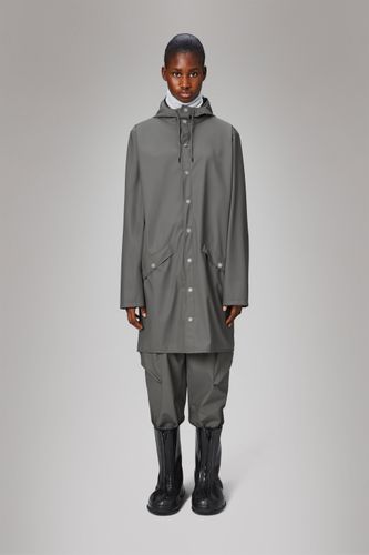 Rains Long Jacket - Grey - Rains - Modalova