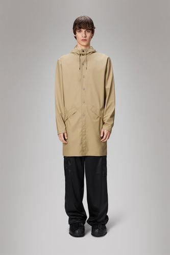 Rains Long Jacket - Sand - Rains - Modalova