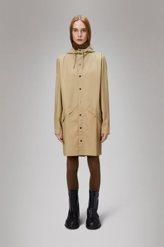 Rains Long Jacket - Sand - Rains - Modalova