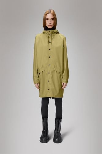 Rains Long Jacket - Khaki - Rains - Modalova