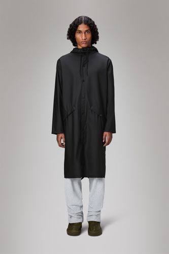 Rains Longer Jacket - Black - Rains - Modalova